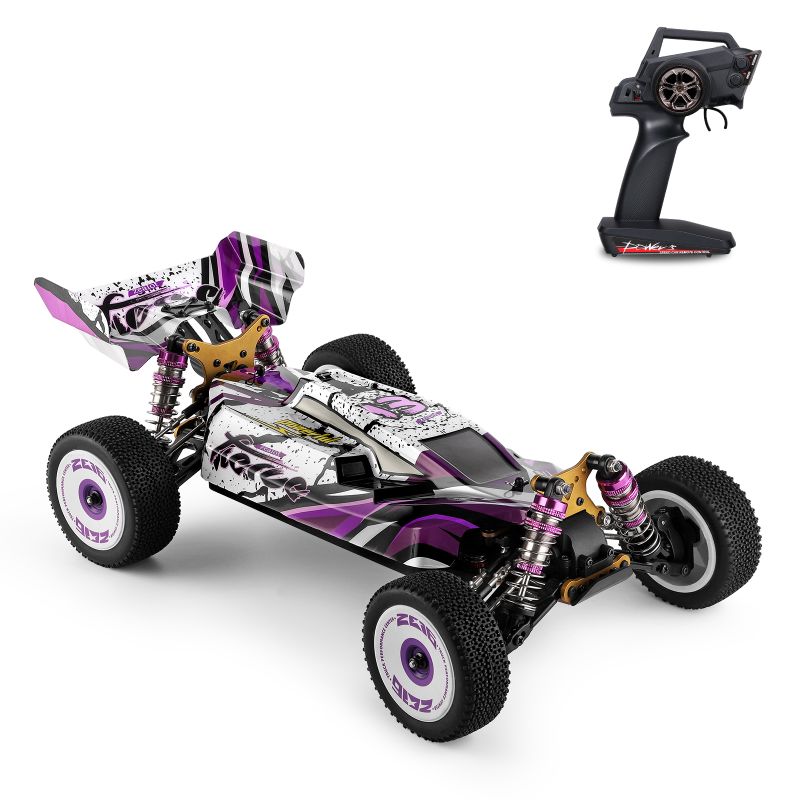 Photo 2 of Wltoys 124019 High Speed Racing Car 60km/H 1/12 2.4GHz RC Car Off-Road Drift Car RTR 4WD with Aluminum Alloy Chassis Zinc Alloy Gear
