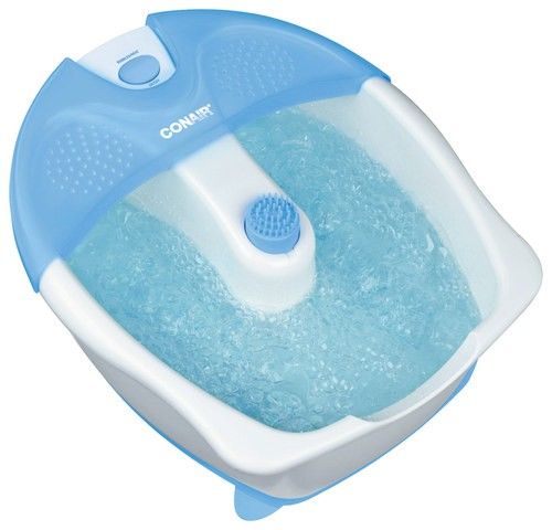 Photo 1 of Conair Pedicure Foot Spa with Bubbles and Pinpoint Massage Attachment
