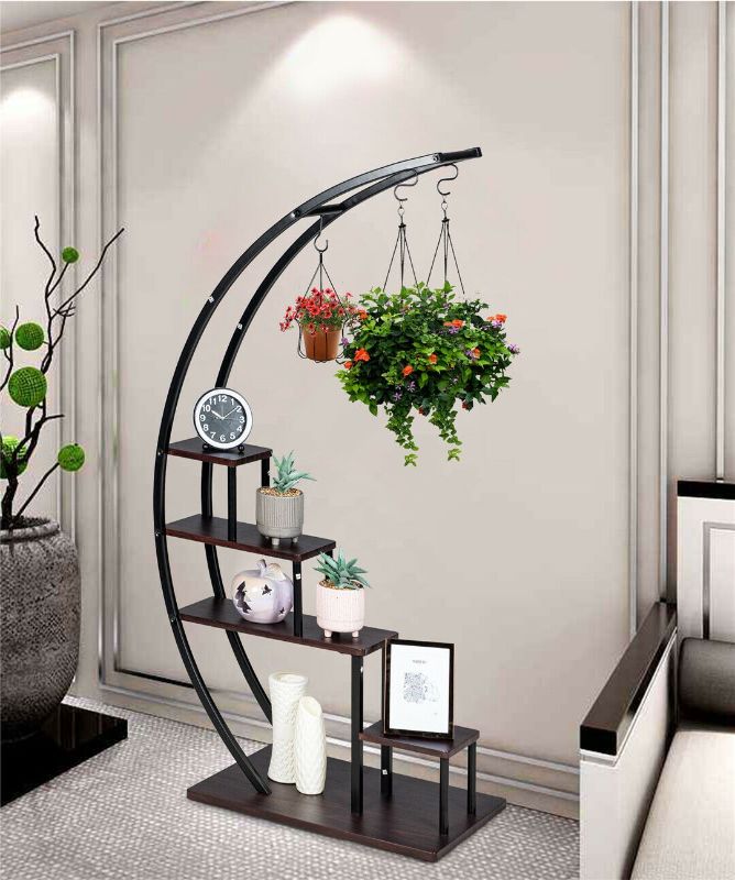 Photo 1 of Free Form Multi-Tiered Plant Stand