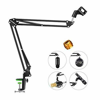 Photo 1 of Folding Adjustable Steel Compact Microphone Suspension Boom Scissor Arm Stand