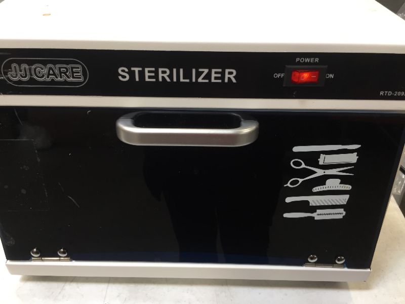 Photo 3 of JJ CARE UV Sterilizer for Salon, Large UV Sanitizer Box 7.4 L Capacity, Sterilizer Cabinet for Clinics, Salon and Spa
