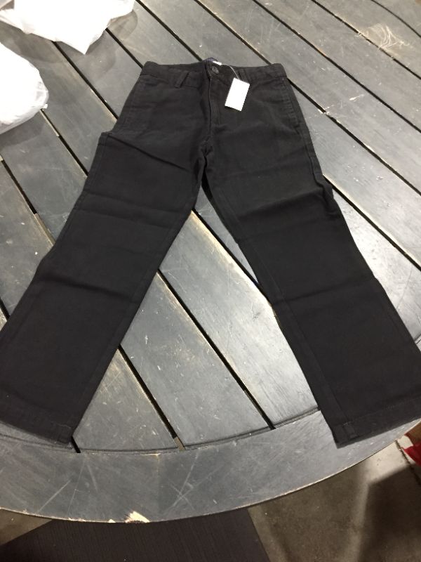 Photo 2 of Big Boys' Chino Pant, Black, 10, Black, Size 7.0 KBT4
