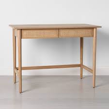 Photo 1 of Wood & Cane Desk - Hearth & Hand™ with Magnolia
