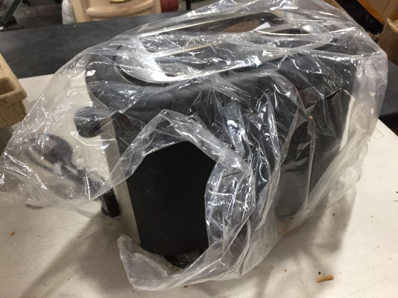 Photo 2 of AmazonBasics 2 Slice Extra Wide Slot Toaster - Black
