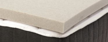 Photo 1 of 2" Energex Memory Foam Mattress Topper Infused with Graphite -queen