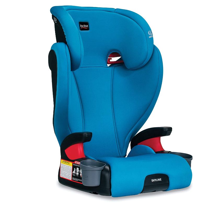 Photo 1 of Britax Skyline 2-Stage Belt-Positioning Booster Car Seat, Teal - Highback and Backless Seat