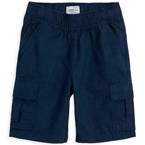 Photo 1 of Big Boys' Pull-on Cargo Shorts, Tidal, 12, Tidal, Size 12.0