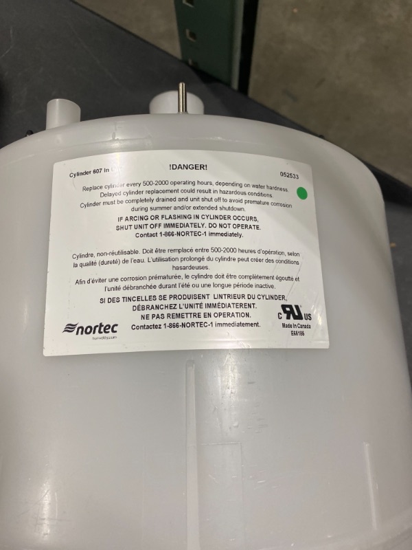 Photo 4 of Aprilaire 607A Steam Humidifier Cylinder (Equivalent to Nortec 607)
