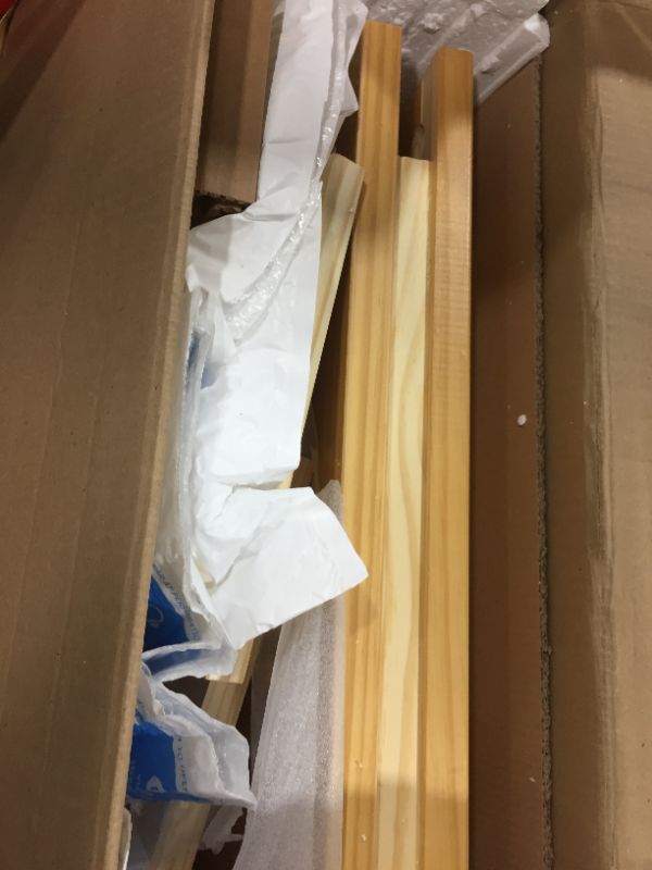 Photo 1 of Camaflexi MidCentury Platform Bed / Solid Wood / No Box Spring Needed, Mattress Support: 12 Slats, 3 Center Supports and 2 Support Legs/ Scandinavian Oak, Queen.