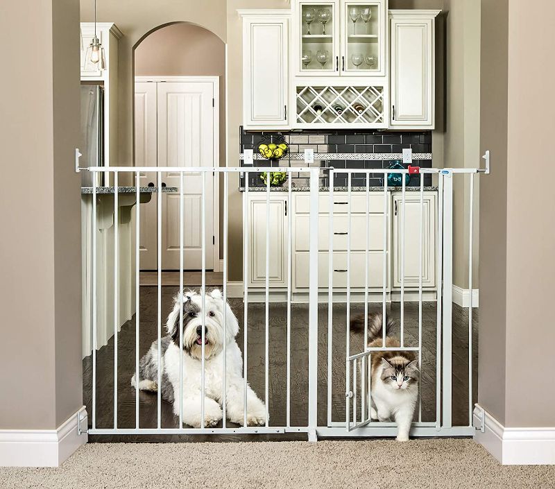 Photo 2 of Carlson Maxi Extra Tall Pet Gate, Expands 51-58 Inches Wide
