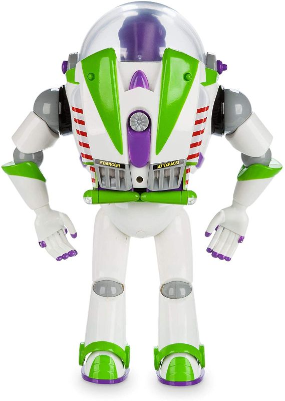 Photo 2 of Disney Buzz Lightyear Interactive Talking Action Figure - 12 Inches
