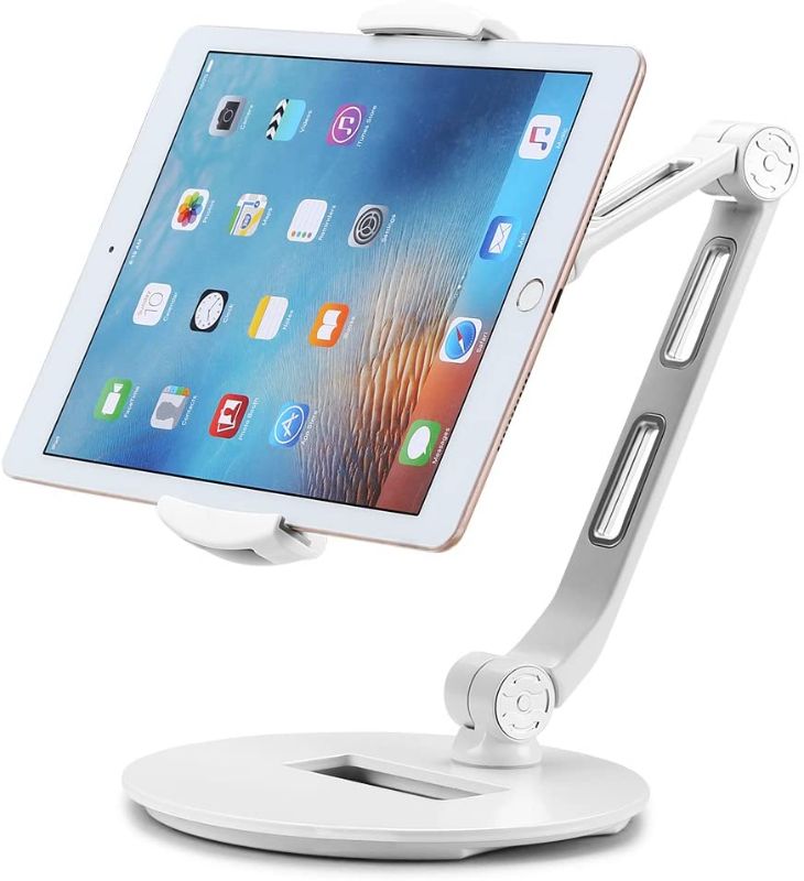 Photo 1 of Suptek Aluminum Tablet Desk Stand for iPad, iPhone, Samsung, Asus and More