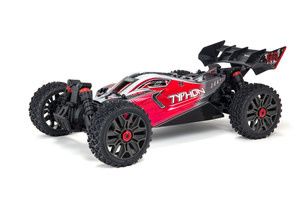 Photo 1 of ARRMA TYPHON 4X4 3S BLX BRUSHLESS 1/8TH 4WD BUGGY RED