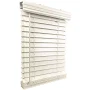 Photo 1 of 2 inch Cordless Faux Wood Blind, 61.5 X 60 INCHES