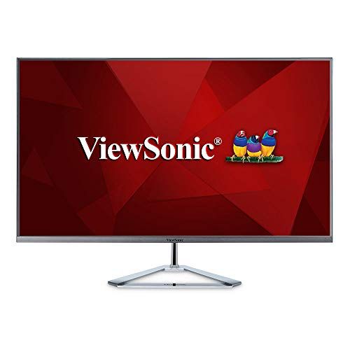 Photo 1 of ViewSonic VX3276-MHD 32 Inch 1080p Frameless Widescreen IPS Monitor with Screen Split Capability HDMI and DisplayPort