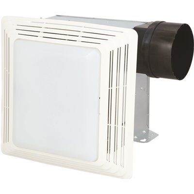 Photo 1 of BroanNuTone 50 CFM Ceiling Bathroom Exhaust Fan with Light