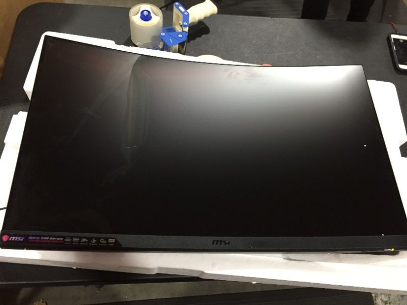 Photo 1 of MSI Optix G32C4 32 315 Viewable 1920 x 1080 1ms MPRT 165 Hz HDMI DisplayPort AMD FreeSync Curved Gaming Monitor