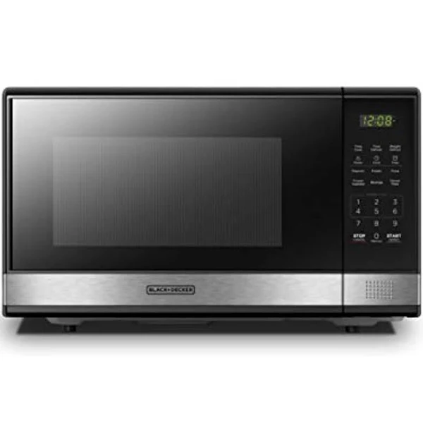 Photo 1 of Blackdecker Em031mb11 Digital Microwave Oven with Turntable PushButton DoorCh