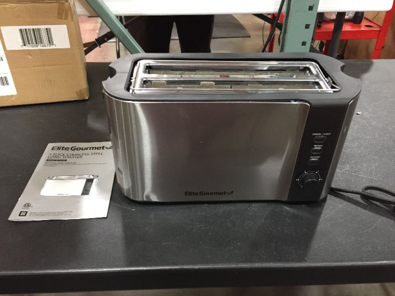 Photo 2 of SOLD FOR PARTS Elite Ect3100 4Slice Long Toaster