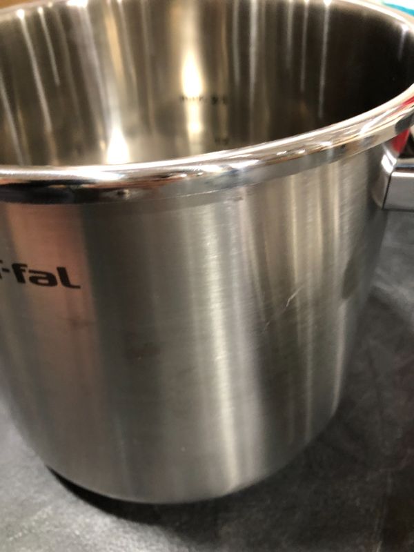 Photo 2 of 8 qt. Stainless Steel Stove Top Pressure Cooker with Steam Basket