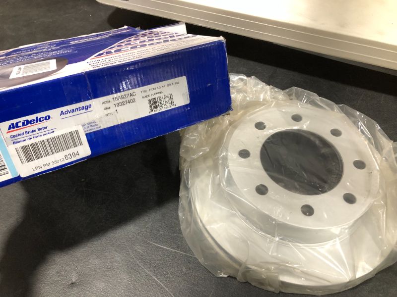 Photo 2 of AC Delco 18A927AC Brake Disc, Stock Replacement