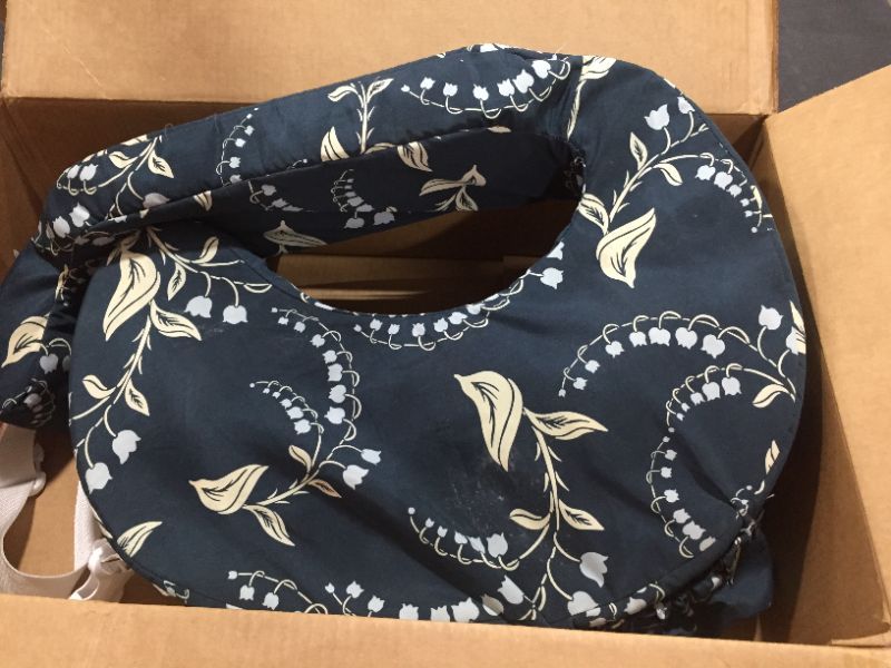 Photo 1 of My Brest Friend Original Nursing Posture Pillow Navy Bluebells Regular