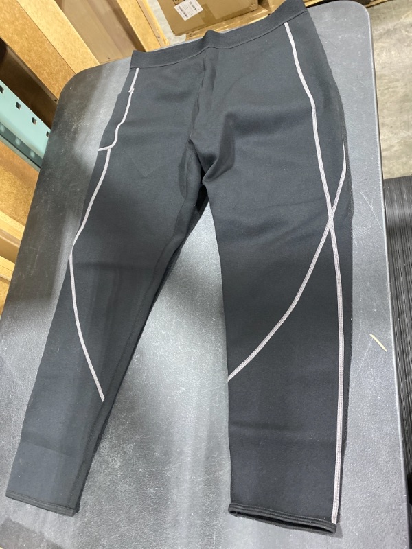 Photo 1 of Black size 16 leggings, elastic waist band 