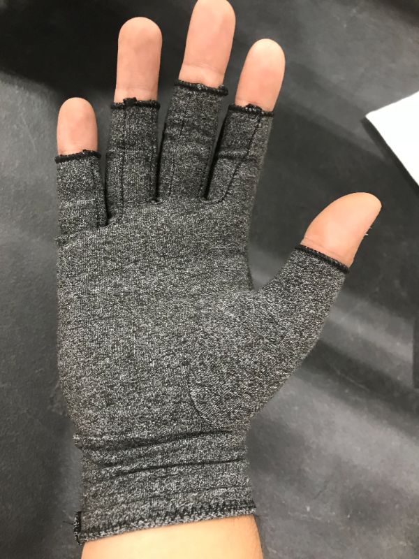 Photo 2 of Fingerless featherweight slim gloves grey (3pk)