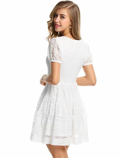 Photo 1 of white elesol dress 