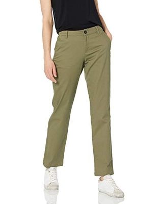 Photo 1 of Amazon Essentials Women's Curvy Fit Full Length Straight Leg Chino Pant