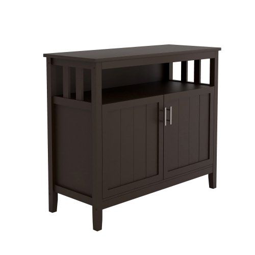 Photo 1 of Kitchen Storage Sideboard And Buffet Server Cabinet-Brown Color