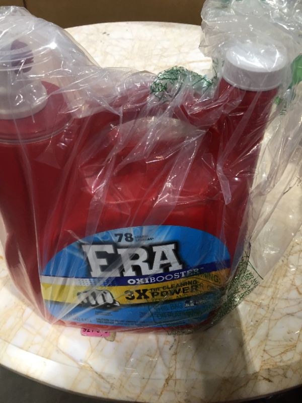 Photo 2 of Era 3X Oxibooster High Efficiency Liquid Laundry Detergent 78 Load, 150 Ounce