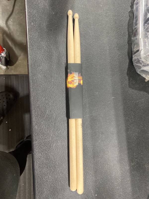 Photo 2 of Drum Sticks 5A Wood Tip Drumstick (1 Pair Maple)
