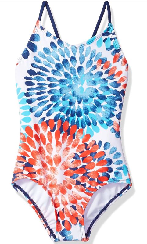 Photo 1 of Kanu Surf Girls Daisy Beach Sport 1Piece Swimsuit size 12