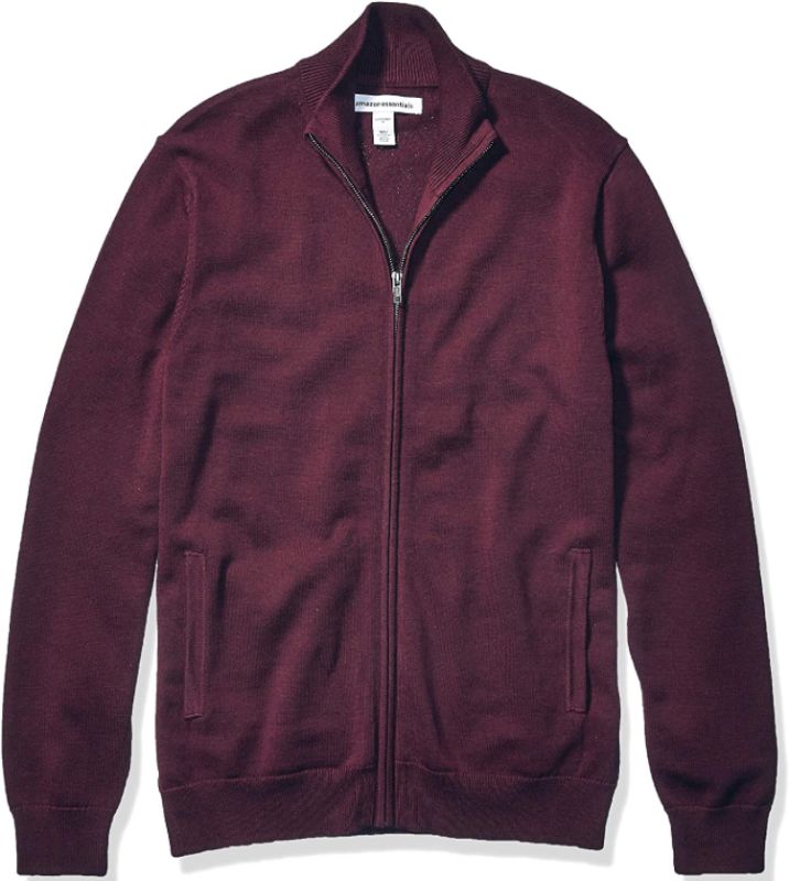 Photo 1 of Amazon Essentials Mens FullZip Cotton Sweater size XL