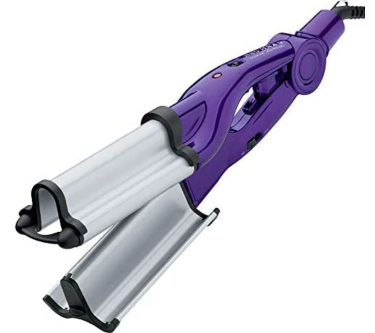 Photo 1 of Bed Head Wave Artist Ceramic Deep Hair Waver for Beachy Waves Purple