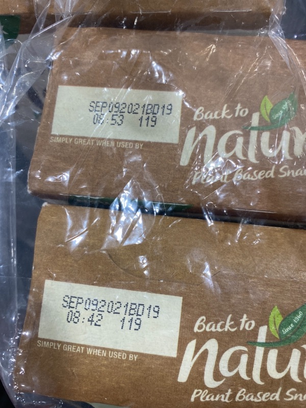 Photo 2 of 3PC LOT
Back to Nature Plant Based Snacks Crispy Wheat Crackers 8 oz Box 3 BOXES
EXP 09092021