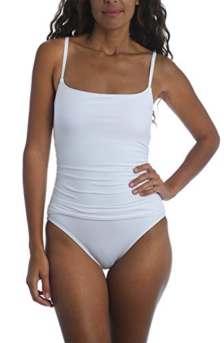 Photo 1 of La Blanca Womens Island Goddess Rouched Body Lingerie Mio One Piece Swimsuit Size 14
