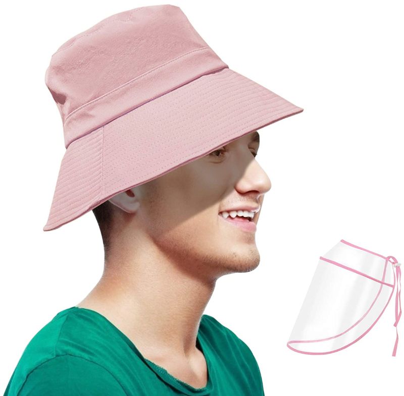 Photo 2 of Cotton Bucket Hat for Men and Women Unisex Trendy Outdoor Hot Summer Beach Cap 2 Pack