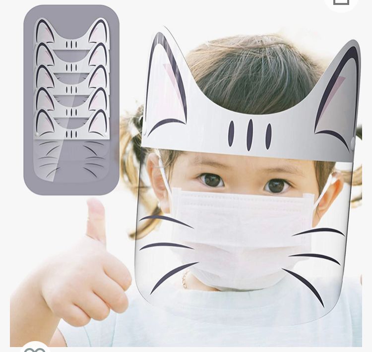 Photo 2 of 5 Packs Looflar Kids Cute Costume AllRound Cap with Clear Wide Visor

Rush Deer Face ShieldAdjustable AntiFog Dental Full Face Shield with Protective Clear Film Elastic Band and Comfort Sponge 5 Packs

Dust Mouth Face Cover for Outdoor Ski Cycling Camping