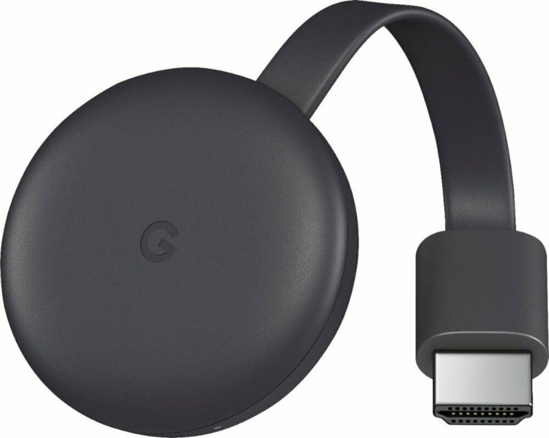 Photo 1 of Brand New Google Chromecast 3rd Gen Streaming Media Player  Charcoal SEALED