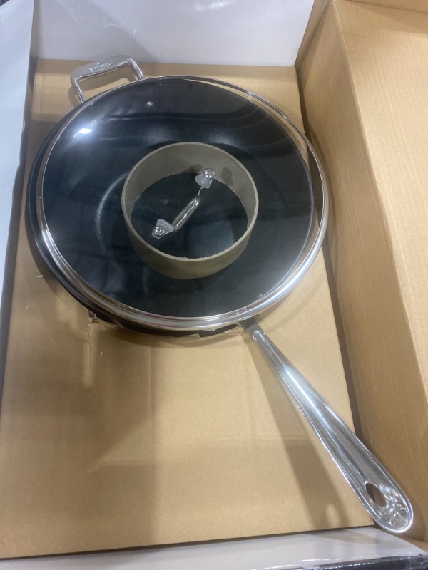 Photo 1 of All-Clad Hard Anodized Nonstick 12 inch Chefs Pan with Lid