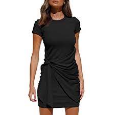 Photo 1 of Black LILLUSORY Women's Summer T Shirt Dress
