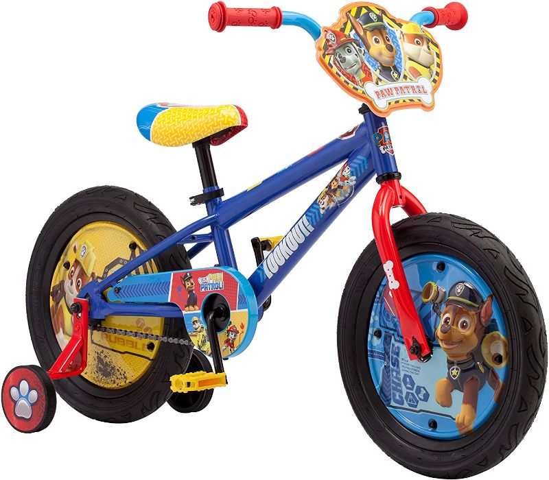 Photo 1 of Nickelodeon Paw Patrol Kids Bike, 12-16-Inch Wheels, Toddlers to Kids 