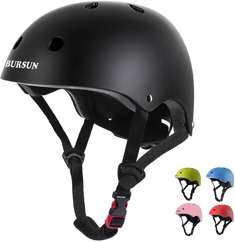 Photo 1 of BURSUN Kids Bike Helmet Ventilation & Adjustable Toddler Helmet for Ages 3-8