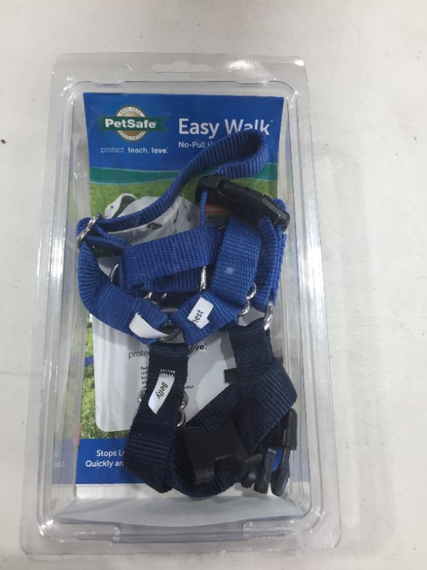 Photo 2 of PetSafe Easy Walk Dog Harness, Royal Blue/Navy, Medium