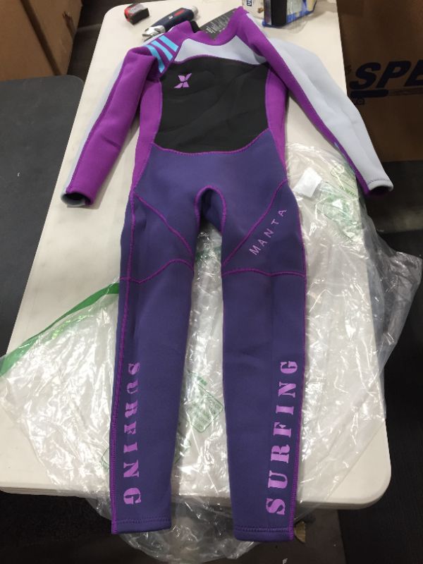 Photo 1 of DIVE & SAIL Kids Wetsuit,Thermal Full Wetsuit 2.5mm Neoprene One Piece Long Sleeve Wet Suits Full Swimsuit for Girls Boys and Toddler XXL