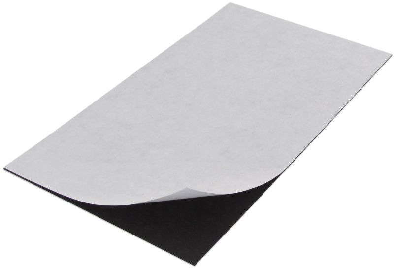 Photo 1 of Flexible Magnet Sheet With Adhesive-- 8 X 16 INCHES