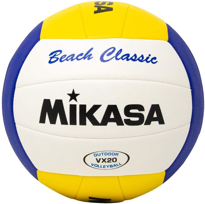 Photo 1 of Mikasa VX20 Beach Classic Volleyball White
