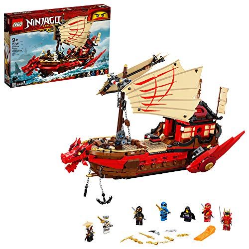 Photo 1 of LEGO NINJAGO Legacy Destiny’s Bounty 71705 Ninja Toy Building Kit Featuring Ninja Action Figures 